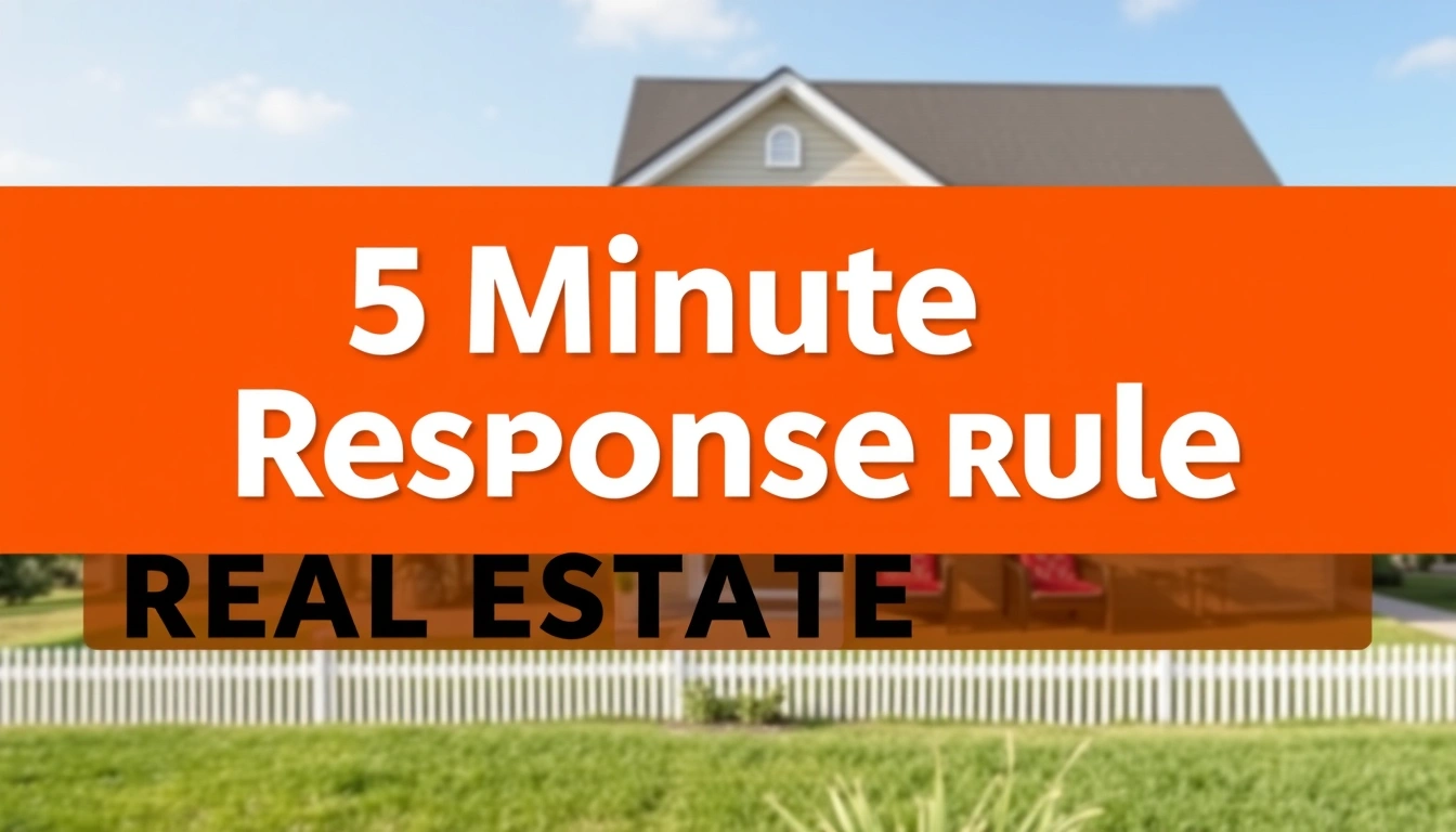 5 minute response rule real estate leads 5 minute response rule real estate leads